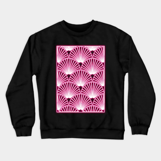 ART DECO Neon light Design Crewneck Sweatshirt by la chataigne qui vole ⭐⭐⭐⭐⭐